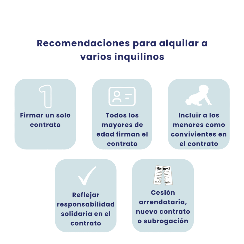 Cuál es el modelo de contrato de alquiler para varios inquilinos 1 es recomendable que todos los mayores de edad firmen un modelo de contrato de alquiler para varios inquilinos.